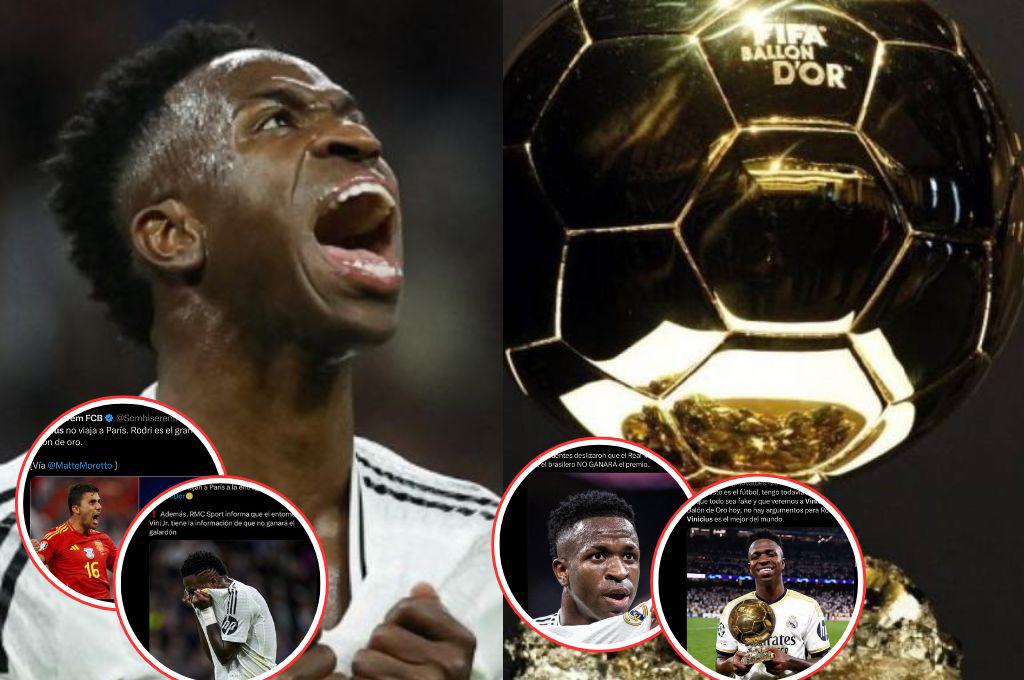 Vinicius no ganará el Balón de Oro y la prensa mundial reacciona : “Es la mayor vergüenza en años”, “Que injusto”