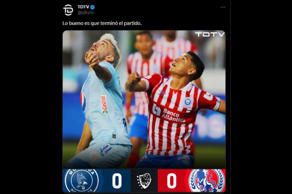 “Pudo terminar el invicto” “los azules fueron superiores”: así reaccionó la prensa tras el empate entre Motagua y Olimpia