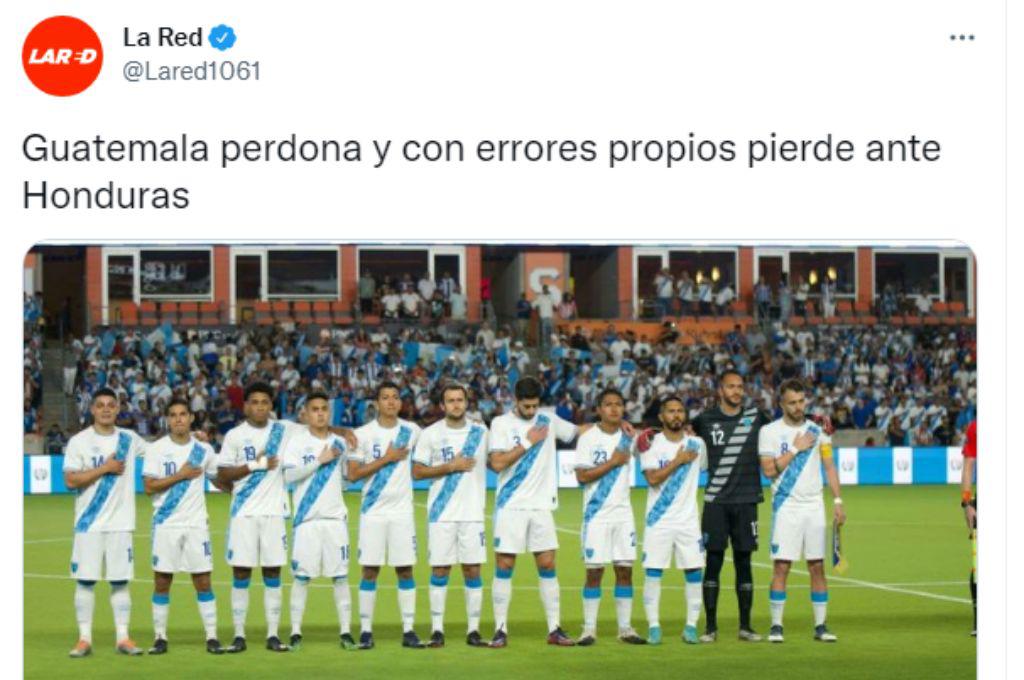 Honduras le remontó a Guatemala: La prensa chapina se mostró muy molesta por el resultado y contenta a la vez por el rendimiento del equipo