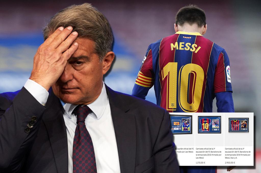 El Barcelona sigue haciendo negocios con Messi: los artículos que está vendiendo del argentino para salir de la crisis