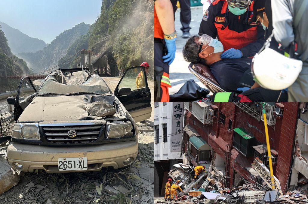 ¿Cuántas personas murieron? Así fue el potente terremoto que azotó Taiwán: “El más fuerte en 25 años”