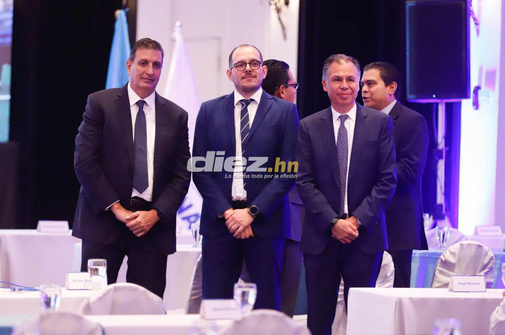 Las imágenes del XX Congreso Extraordinario de Fenafuth; Jorge Salomón hasta 2027, Diego Vázquez y Salvador Nasralla, presentes