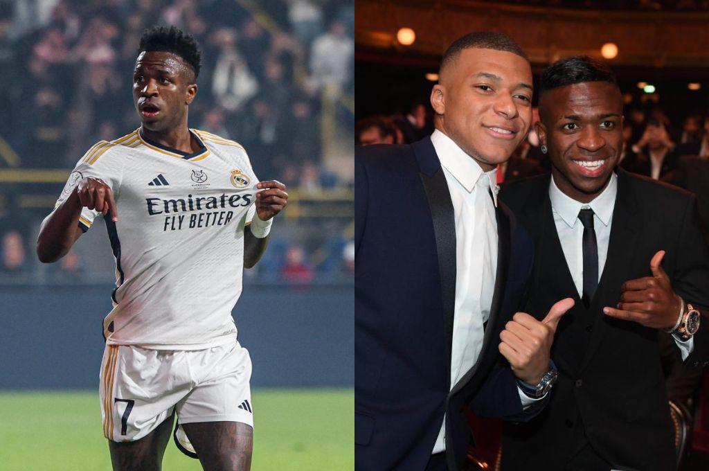 La respuesta de Vinicius sobre si desea ser compañero de Kylian Mbappé en el Real Madrid