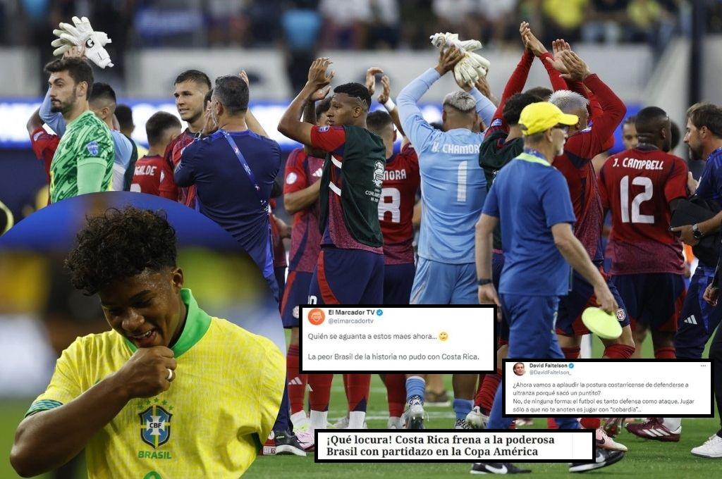 La reacción de la prensa al empate de Costa Rica en Copa América: Faitelson destruye a los ticos y en Panamá no soportan