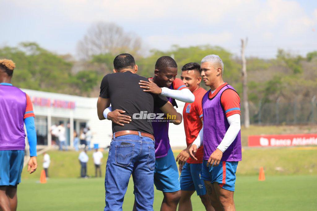 Visita sorpresa y bajo la mirada del “Presi”: el último entrenamiento de Olimpia antes de jugarse el pase a la final