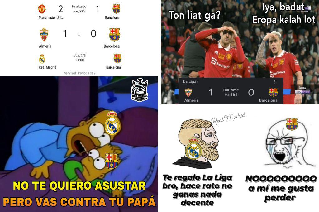 Los memes hacen pedazos al Barcelona por no aprovechar la oportunidad que Real Madrid le dejó en la Liga Española