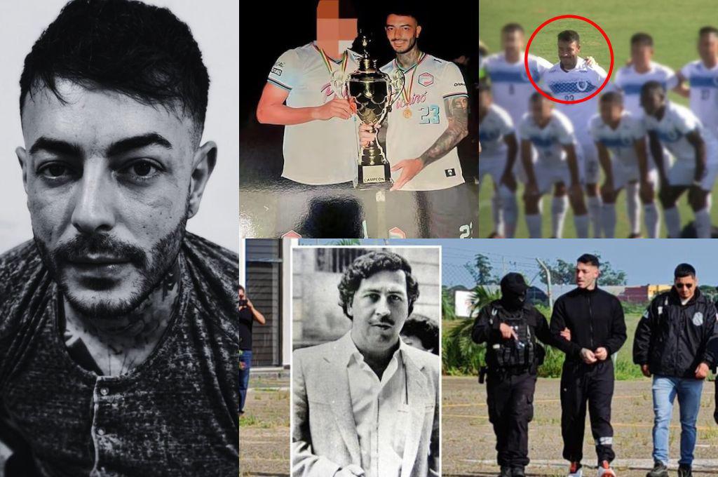Capturan a uno de los narco-futbolistas más buscados por la DEA: polémica imágen con Pablo Escobar y los lujos que tenía