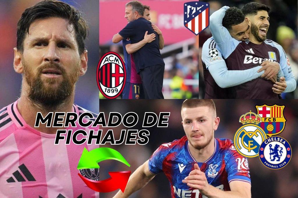 Real Madrid fichará a jugador desconocido, Flick le súplica que se quede en Barcelona y Messi con nueva dupla en Miami