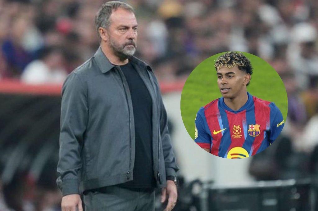 Hansi Flick revela por qué Lamine Yamal no fue titular en la Supercopa de España ¿Estará en la final?
