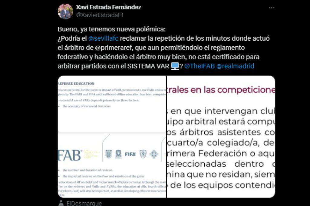 El motivo por el cual el partido del Real Madrid y Sevilla podría repetirse ¿Se infringió el reglamento?