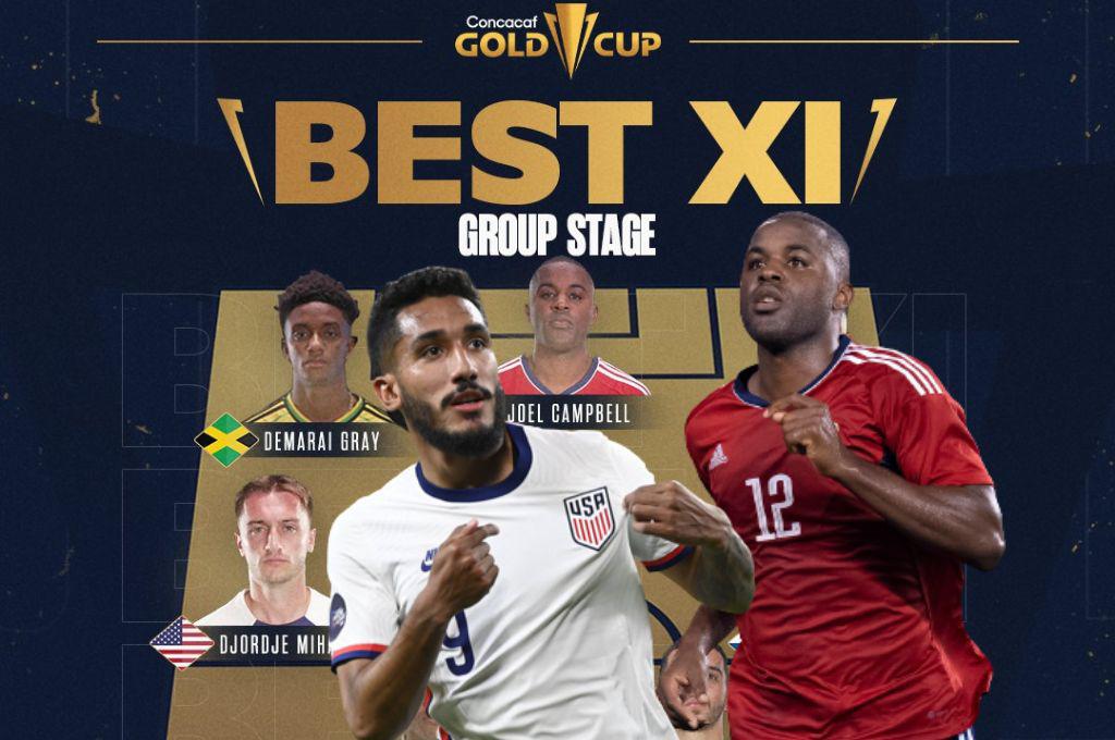 ¡Los mejores! Dan a conocer el 11 ideal de la fase de grupos de la Copa Oro 2023 ¿Algún hondureño?