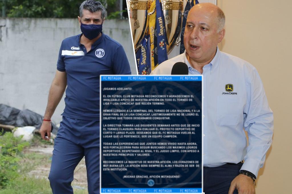 Motagua emite comunicado de prensa anunciando las decisiones para el futuro del club tras fracasos en Liga y Concacaf