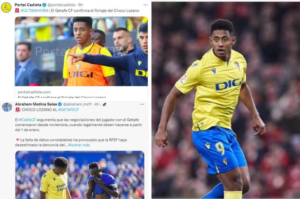 Lo que dice la prensa de España sobre el fichaje del Choco Lozano por el Getafe: “Jugador de rendimiento irregular, pero...”