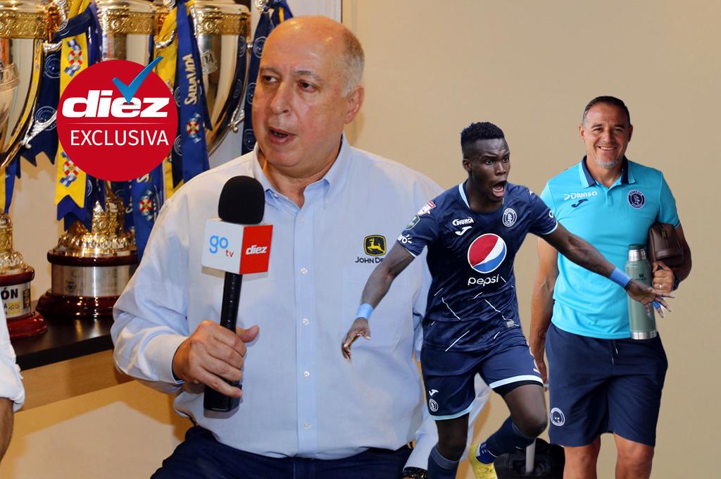 Presidente de Motagua se pronuncia: Futuro de la ‘Tota’, gestionan el regreso de dos ex, el pasillo y ¿Auzmendi interesa?