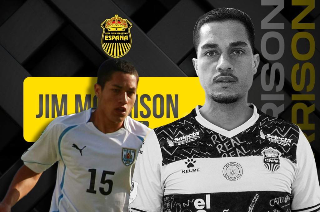 Segundo fichaje: Real España anuncia la contratación del uruguayo Jim Morrison Varela, formado en Peñarol