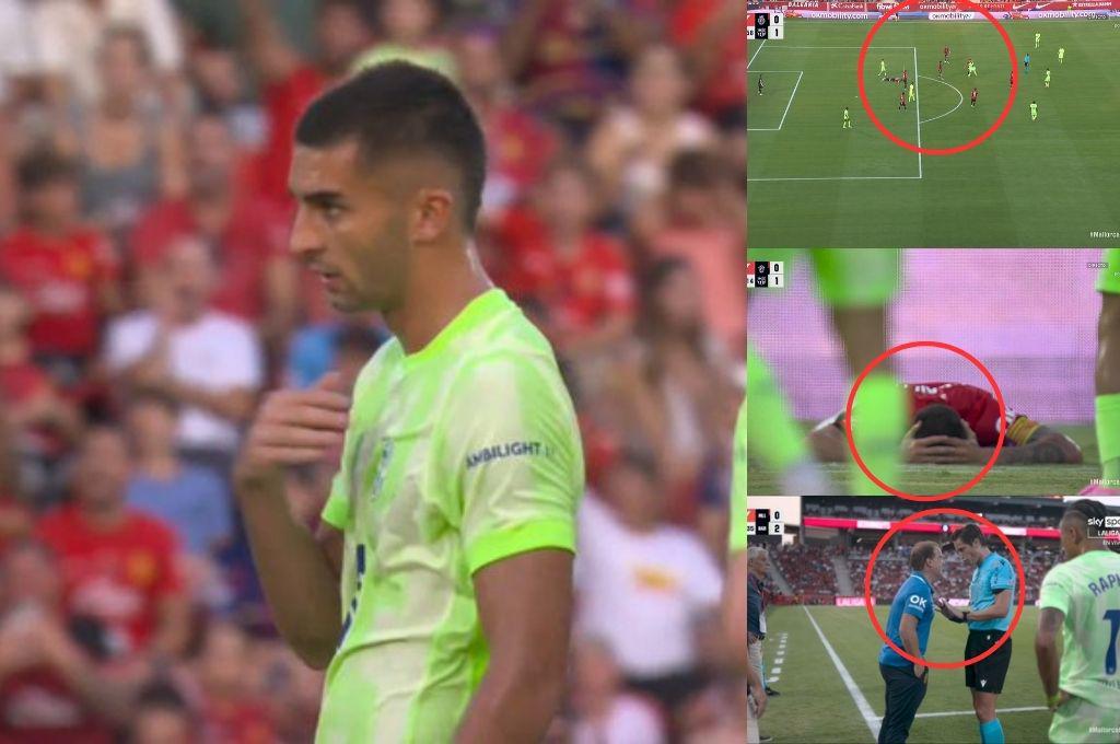 ¡Horror arbitral y del VAR! Así fue el polémico gol del Barcelona ante Mallorca: un jugador cayó desplomado y Ferrán anotó