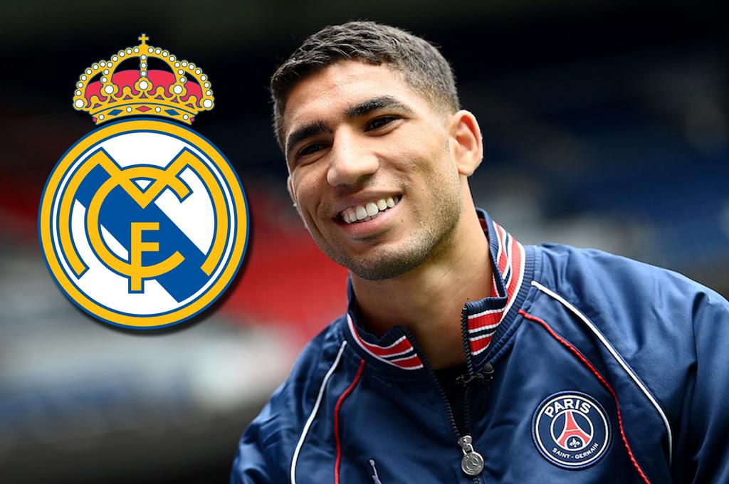 Achraf Hakimi revela por qué se fue del Real Madrid y quién lo sorprendió en el PSG: ‘‘Es imposible quitarle el balón’’