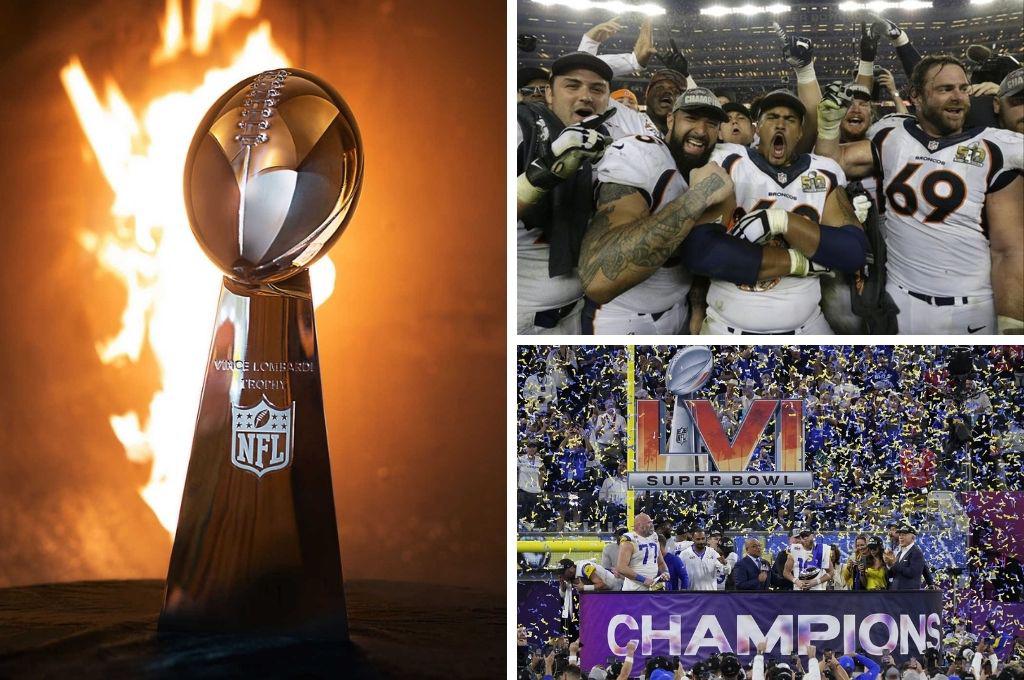NFL: Los diez últimos ganadores en la historia de Super Bowl y los que más títulos han ganado