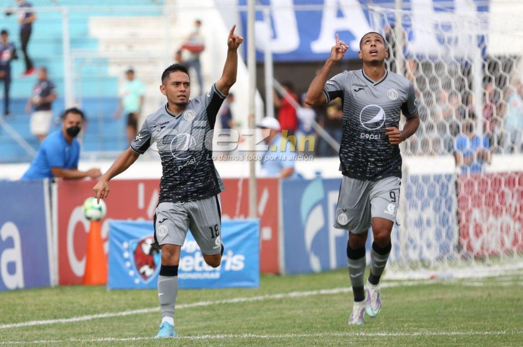 ¡Festín de goles! Motagua, con un hombre menos, remonta y golea al Marathón en Tegucigalpa