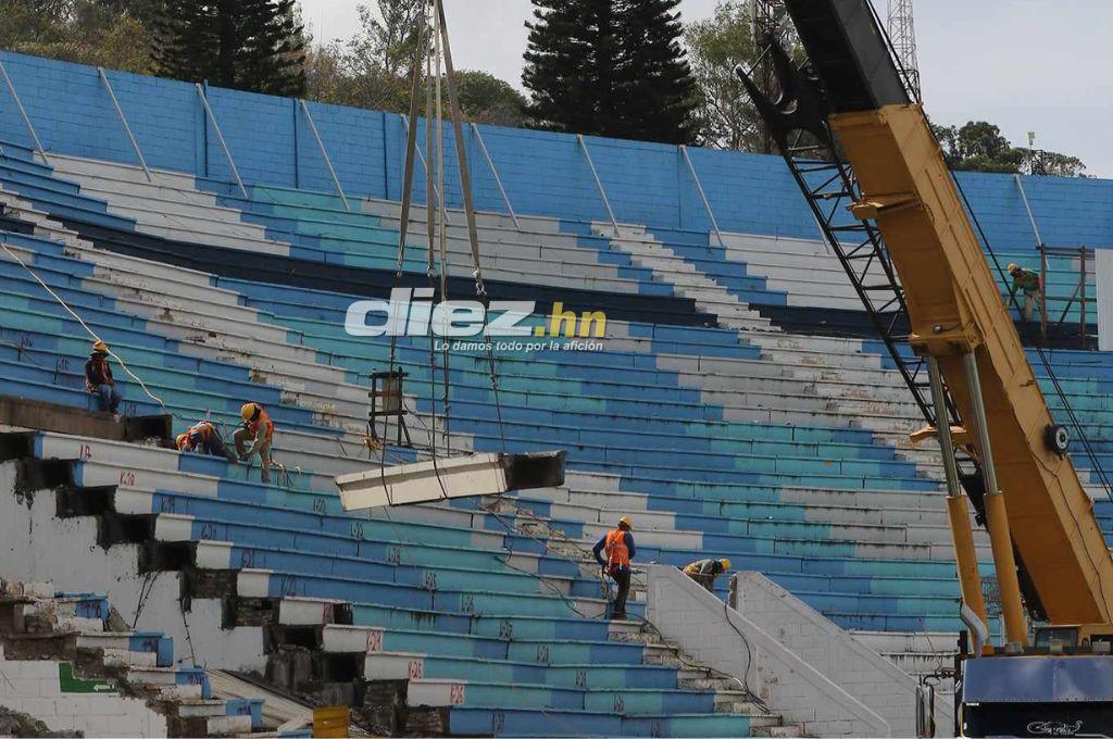 Así fue el último entrenamiento de la Selección de Honduras, esta vez en el estadio Nacional Chelato Uclés