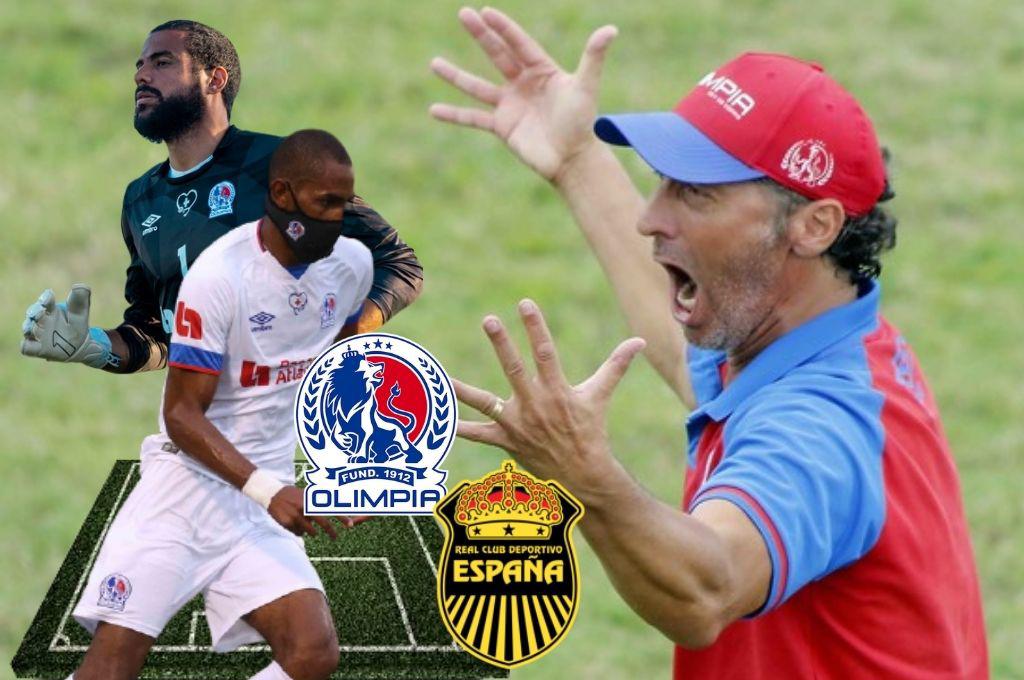 Pedro Troglio y el cambio ante Real España: Este es el 11 titular del Olimpia para dar el primer golpe en la final de ida