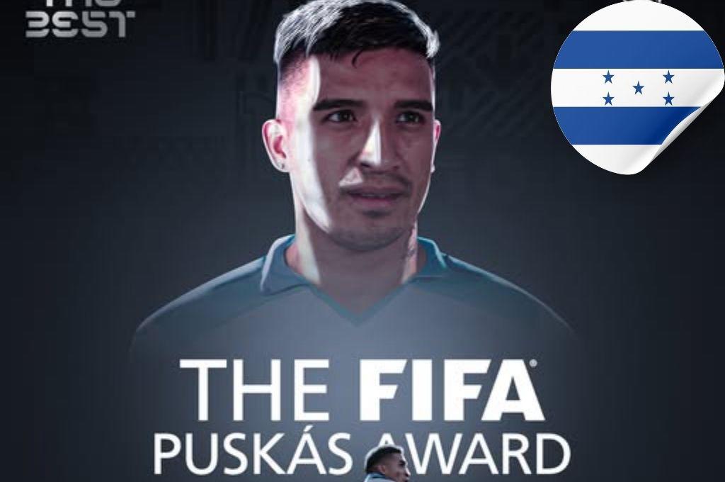 ¿Viajó a la gala y cuántos votos logró? Michaell Chirinos, el hondureño galardonado al premio Puskás de la FIFA