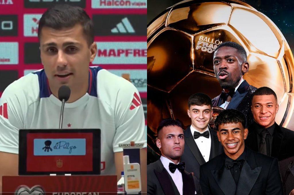 Rodri señala quién debe ganar el Balón de Oro entre Yamal y Dembélé, pero deja una sorpresa: Por méritos deportivos está...