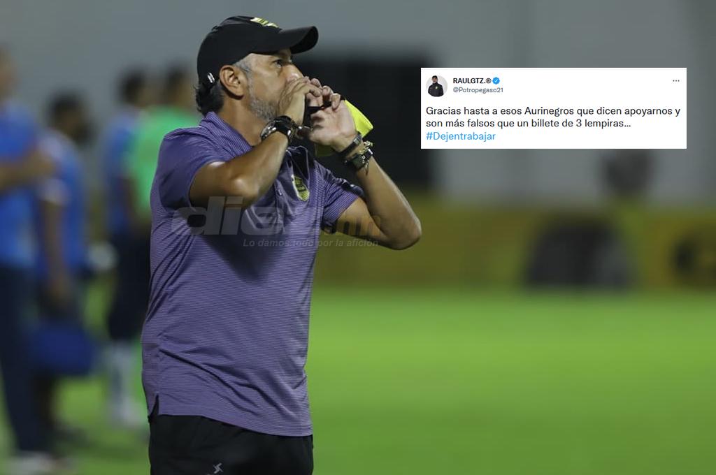 Raúl “Potro” Gutiérrez y el duro mensaje a los “falsos”aficionados del Real España