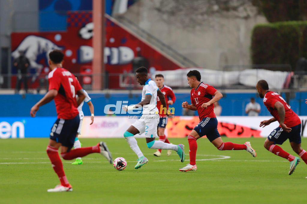 Muchos aplazados y pocos a destacar: El uno a uno de la Selección de Honduras en la derrota ante Costa Rica