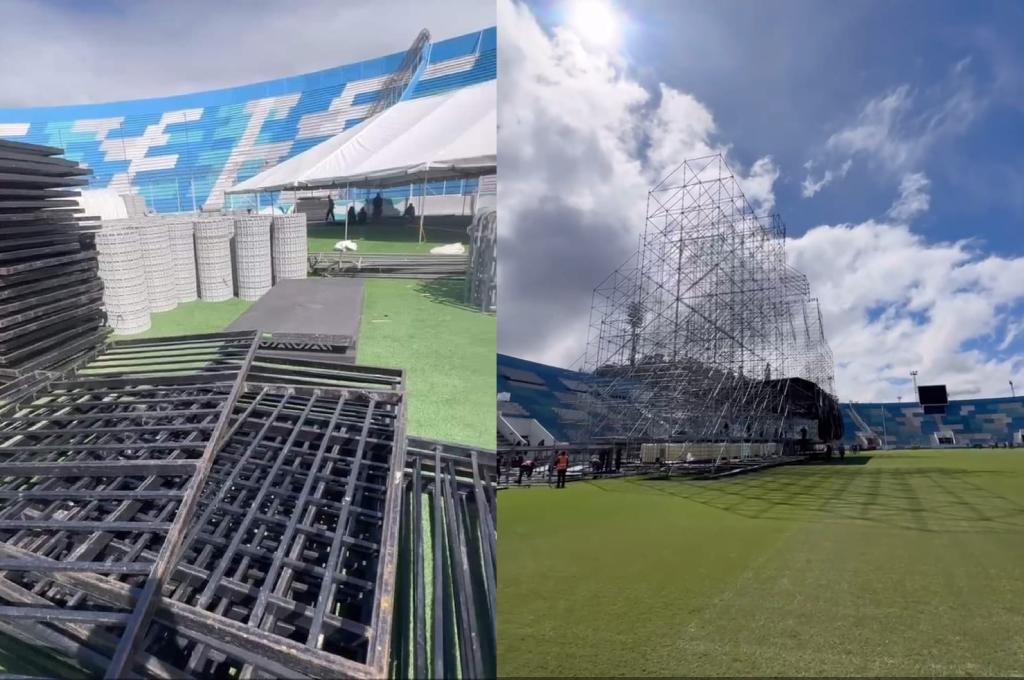 El Estadio Nacional acogerá su primer concierto con el nuevo engramillado.
