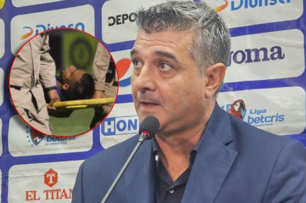 ¿Cómo se encuentra el lesionado Carlos Argueta? Diego Vázquez contradice a Troglio tras goleada del Motagua sobre Victoria
