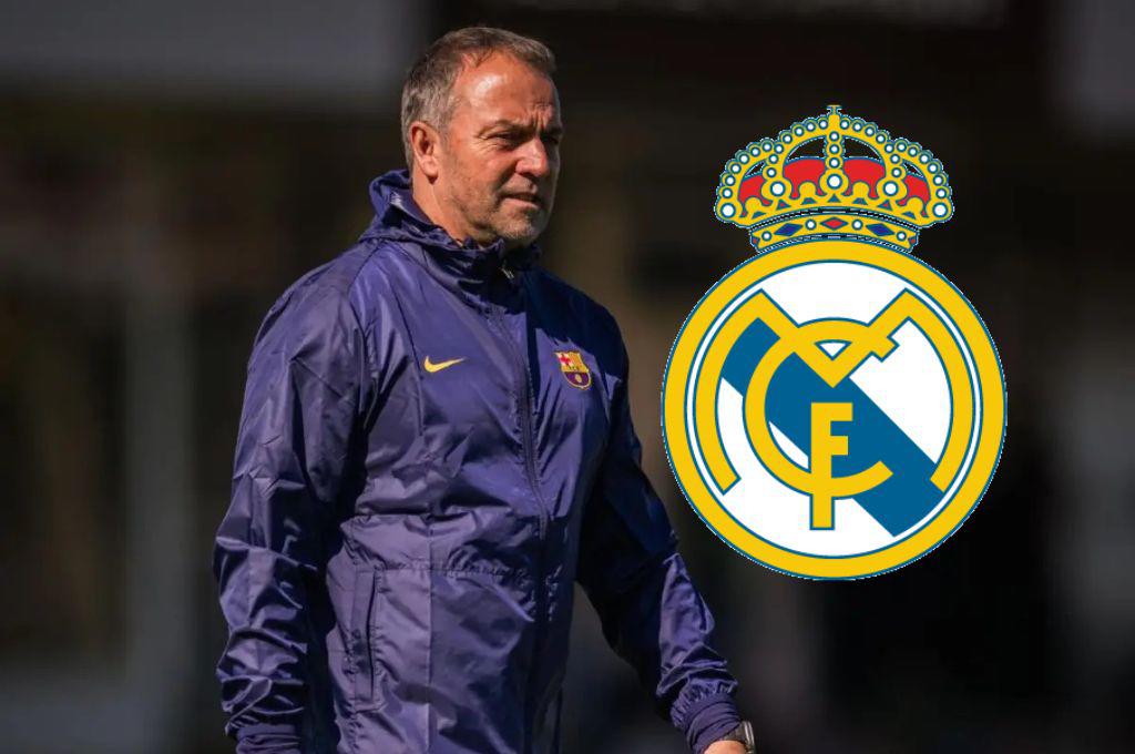 Hansi Flick llama a un crack del Real Madrid para que fiche por el Barcelona y Florentino responde con esta exigencia