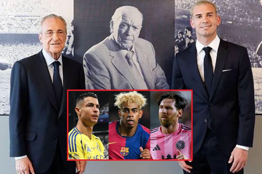 Franco Mastantuono señala al mejor futbolista del mundo entre Cristiano Ronaldo, Messi y Lamine Yamal: Soy...