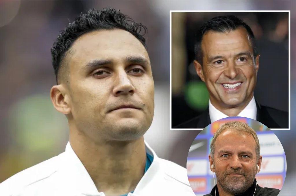 Agente de Keylor Navas se reúne con Barcelona y la respuesta de Hansi Flick sobre fichar un portero