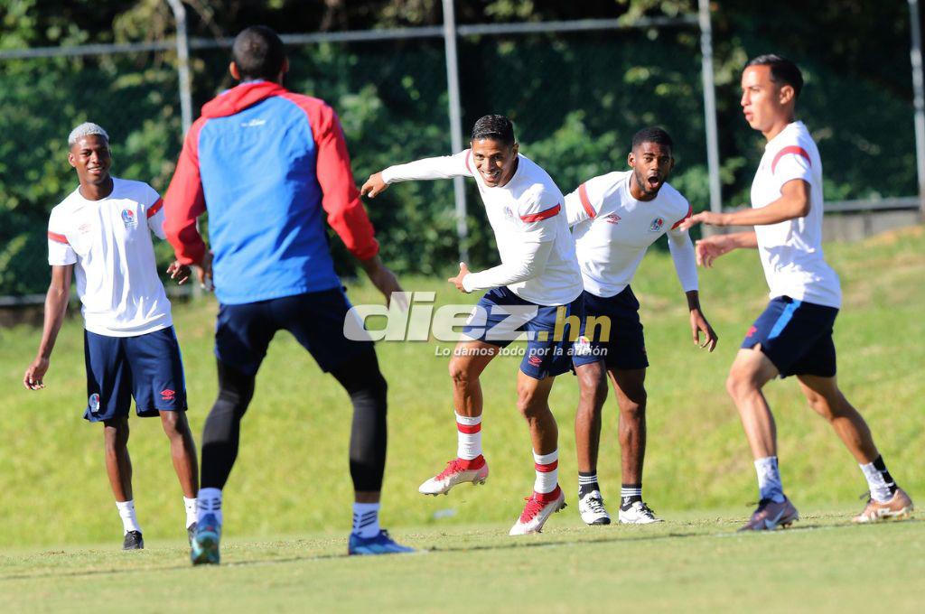 Así fue el penúltimo entrenamiento del Olimpia de cara a la final: Risas, visita especial y regalando firmas
