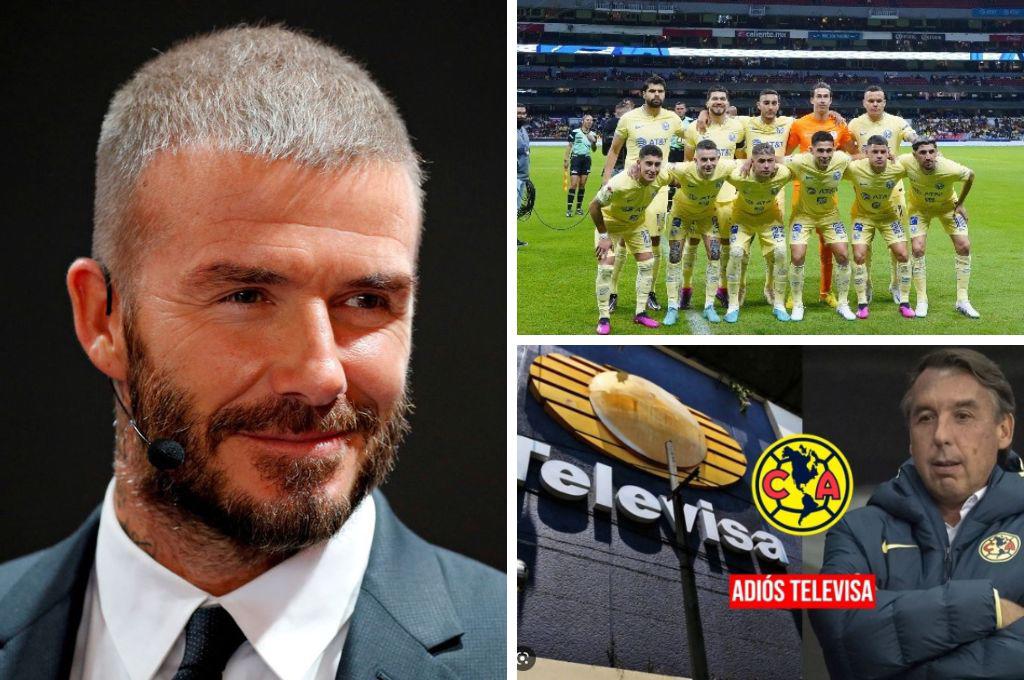 Liga MX: América y Televisa se separarían y estos son los millones que debe pagar Beckham para comprar el club