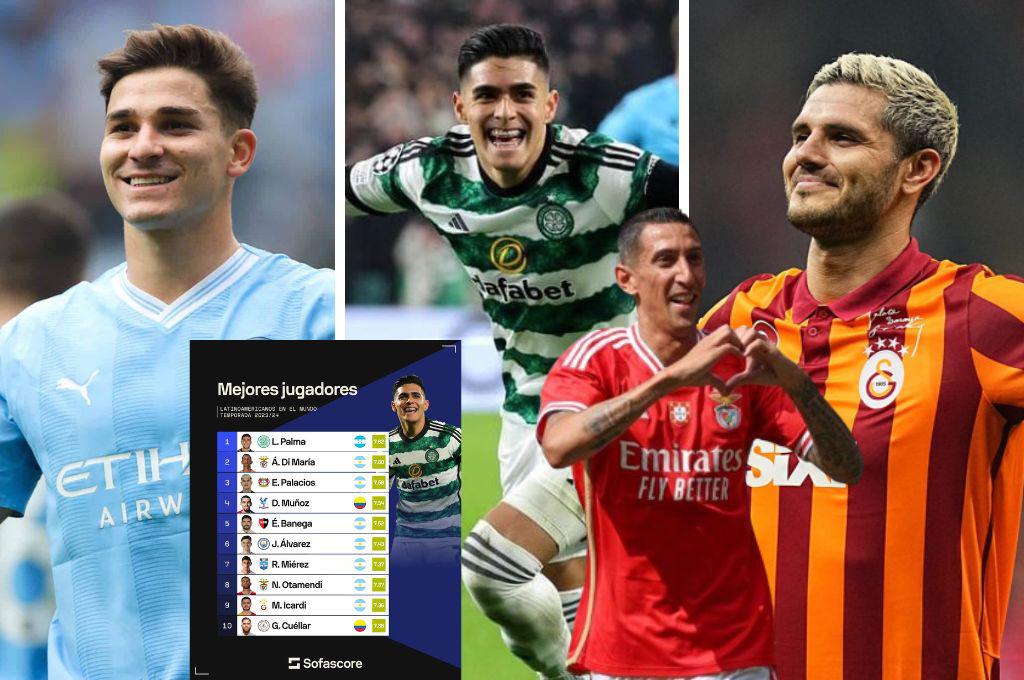Luis Palma, el mejor jugador latinoamericano del mundo en lo que va de la temporada 2023-24, según Sofascore
