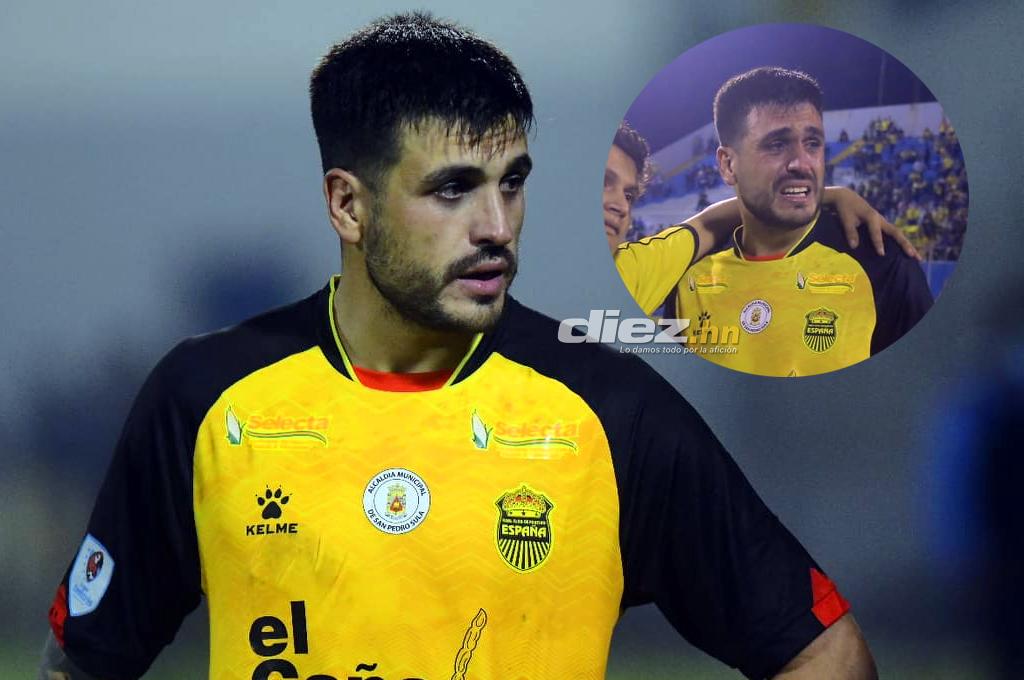 Ramiro Rocca, golpeado por perder la final con el Real España, revela su futuro para el 2022