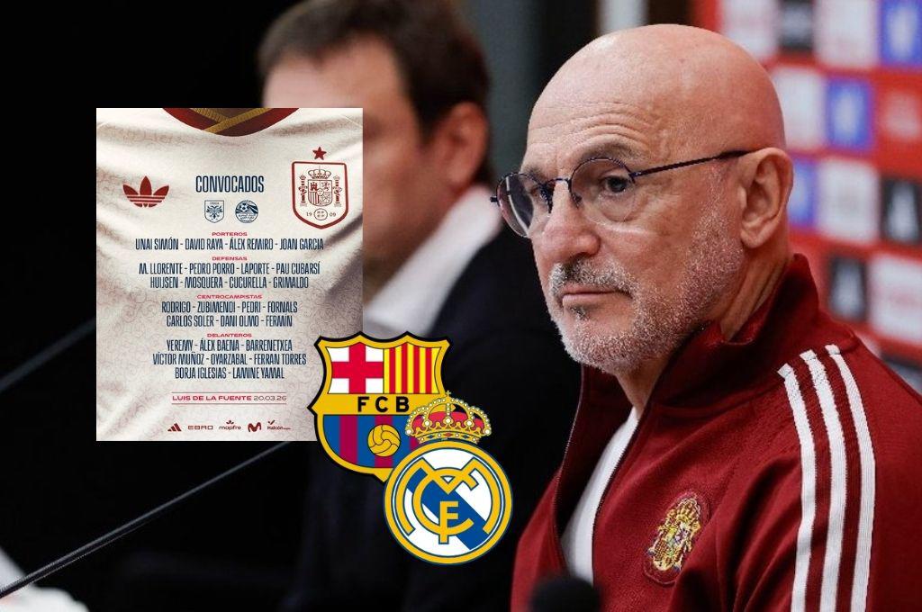Barcelona es la base y solo uno del Real Madrid: España presenta su última lista de convocados previo al Mundial 2026