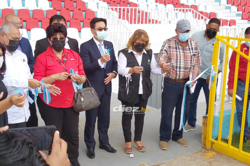 Instalación de fibra óptica y reparación total de sanitarios: Los nuevos cambios que ya luce el estadio Nacional de Tegucigalpa