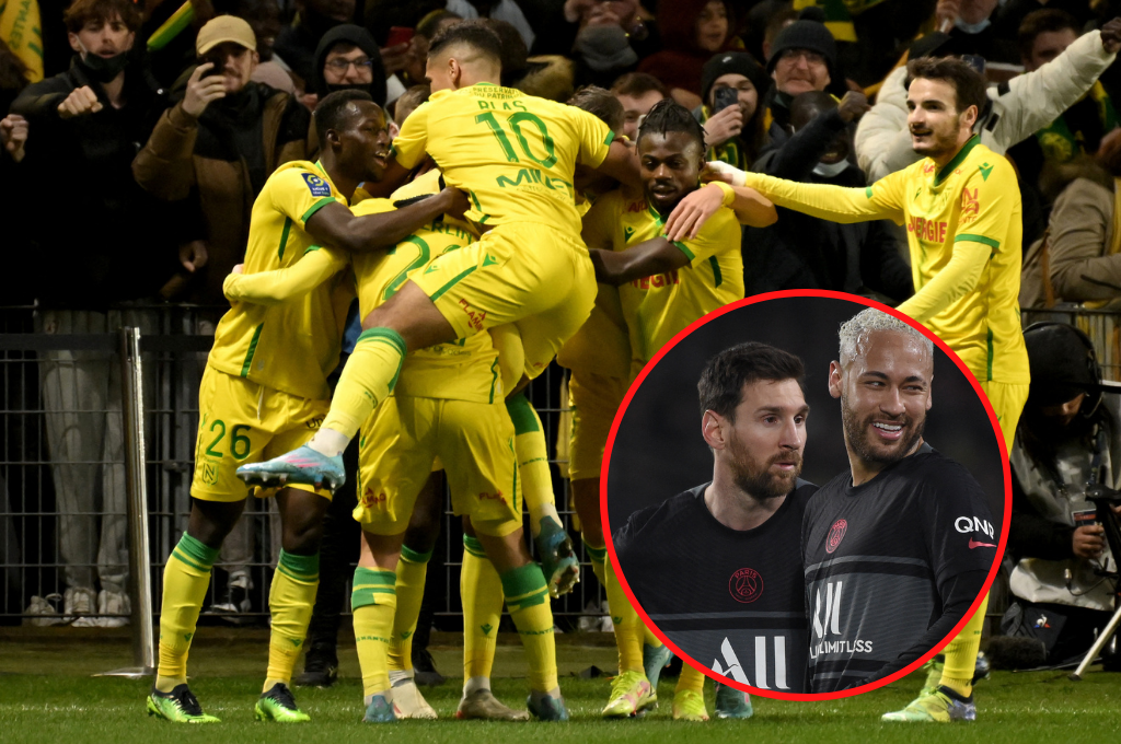 ¿Lo del Real Madrid fue espejismo? PSG es vapuleado por el Nantes en la Ligue 1: Messi dio asistencia para el descuento