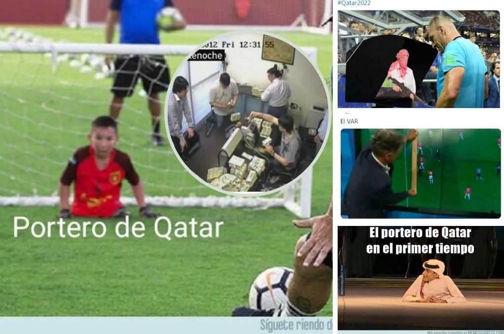 El VAR es protagonista: Los jocosos memes del Qatar vs Ecuador en el inicio de la Copa del Mundo