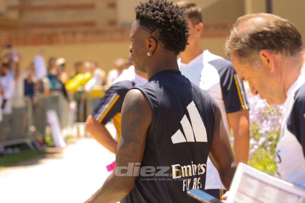 El susto con Vinicius, la grandeza de Modric y el galáctico que visitó el primer entreno del Real Madrid en Estados Unidos