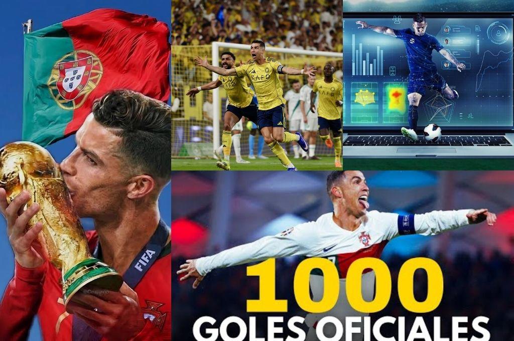 Cristiano Ronaldo cerca del récord: la IA revela cuándo llegará CR7 a los 1,000 goles en su carrera profesional