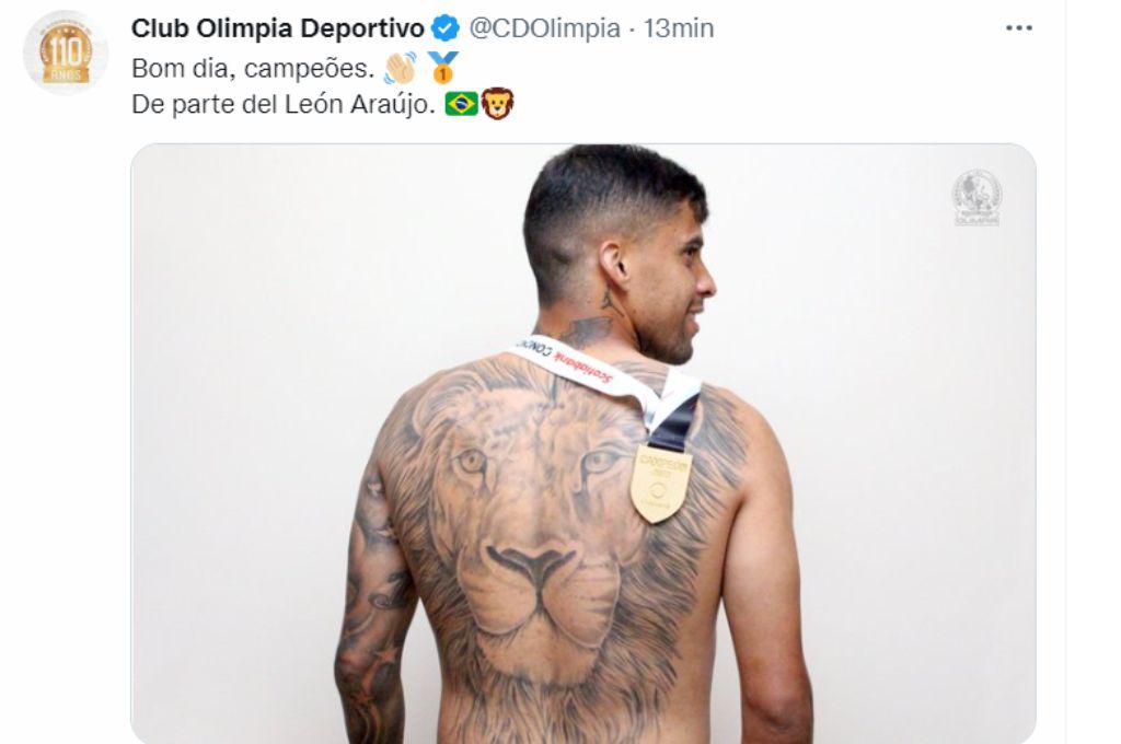 ¡Buenos días bicampeones! Abrazados a la Liga Concacaf durmieron y se levantaron los jugadores del Olimpia