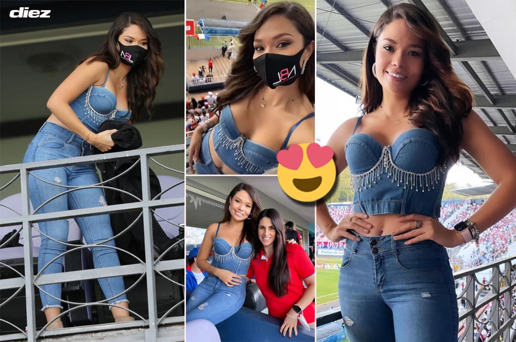 Sirey Morán, ganadora de ‘Nuestra Belleza Latina’, derrochó belleza y humildad en la final Olimpia-Real España