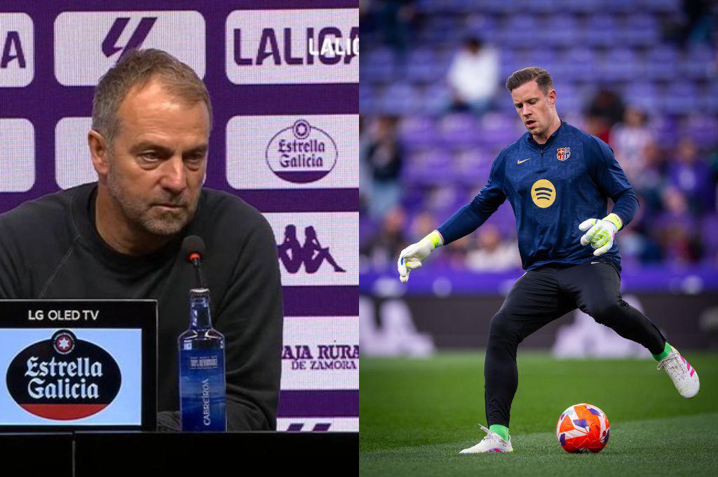 Inter y Real Madrid ya lo saben: Hansi Flick confirma el portero que jugará ambos partidos: Demostró lo bueno que es