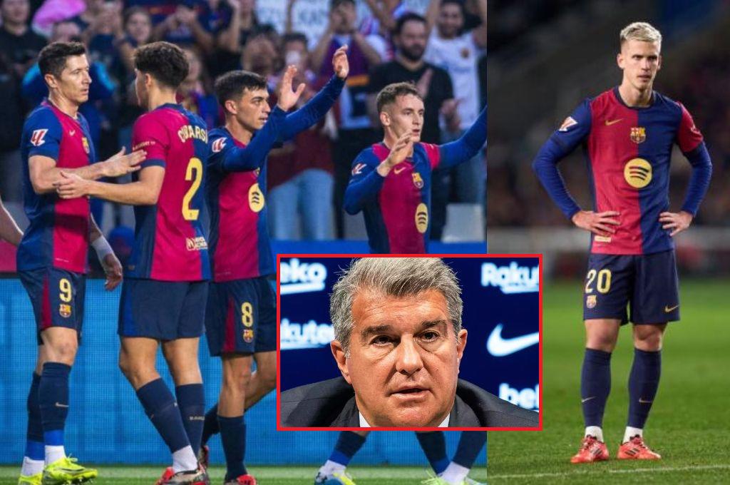 Salen a la luz los jugadores que Barcelona piensa vender para recuperar a Dani Olmo; esta es la gran sorpresa
