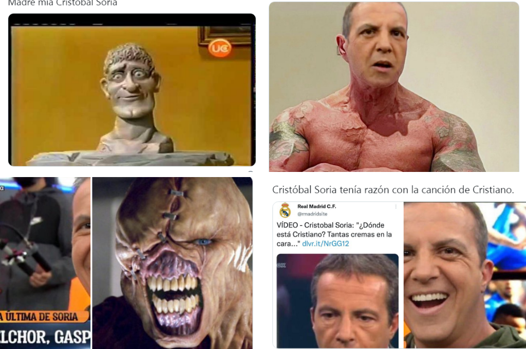 Cristiano Ronaldo y Militao son protagonistas: Los memes que hacen pedazos a Cristóbal Soria tras su operación en el rostro