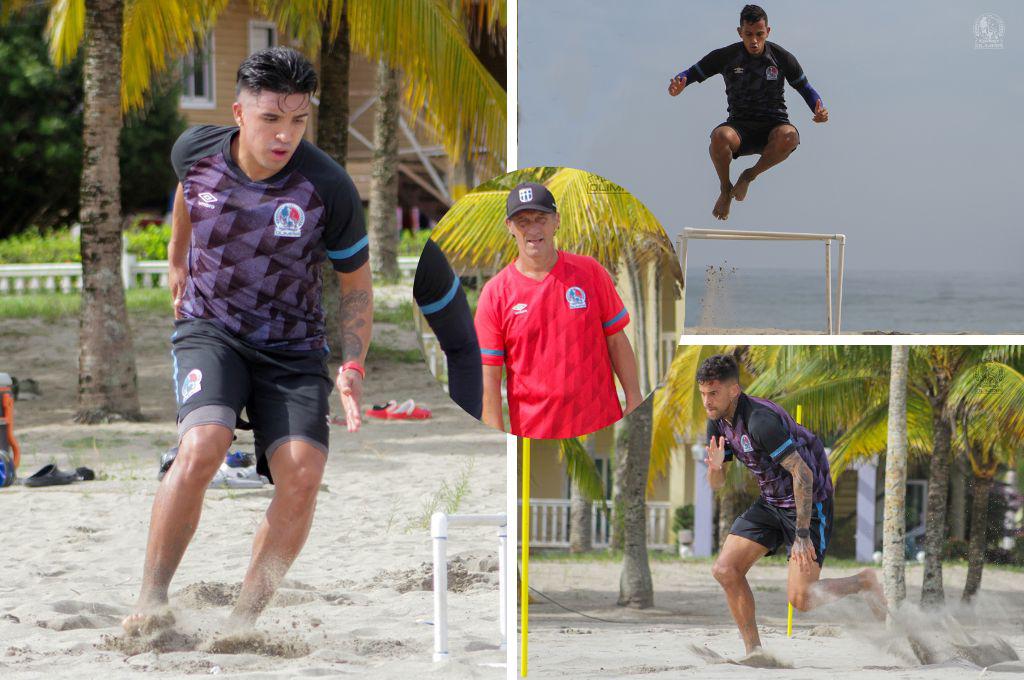 Así son los trabajos de pretemporada del Olimpia; Troglio enfocado al 100% pese a que aún no firma contrato